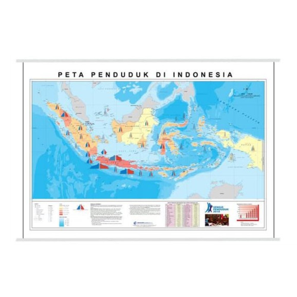 Peta Penduduk di Indonesia
