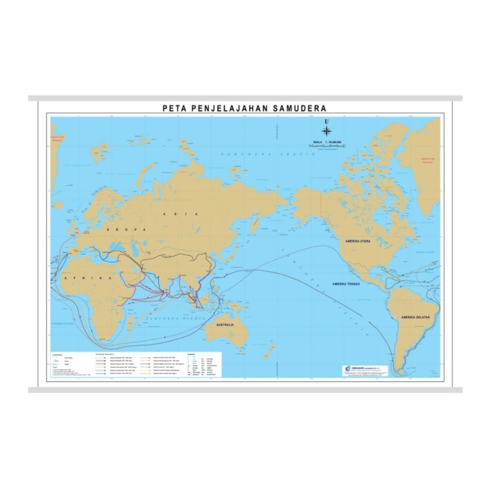 Peta Penjelajahan Samudera